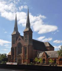 St Chad's Cathedral on St Chad's Queensway in Birmingham, listed building number 1220729