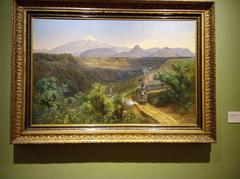Landscape painting of Cañada de Metlac by José Ma. Velasco