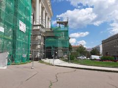 Reconstruction of the facade of Mahen Theatre
