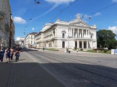Facade renovation of Mahenovo Theater in Brno, Czech Republic