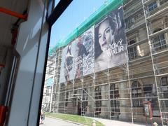Mahenovo divadlo theatre in Brno exterior in daylight