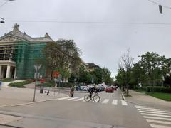 Mahenovo divadlo theater building on Malinovske namesti square