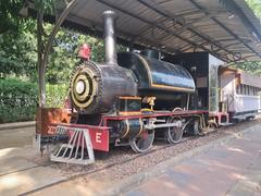 E-207 steam locomotive built in 1888 displayed at National Rail Museum New Delhi
