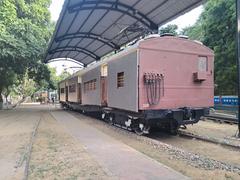 BB&CI Railway EMU coach number 35B at National Rail Museum New Delhi