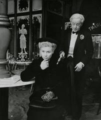 Doris Svedlund and Anders Henrikson performing in Aftonstjärnan at Royal Dramatic Theatre in 1951