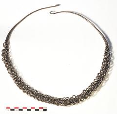 Ancient Bolghar Gord Grivna silver bracelet