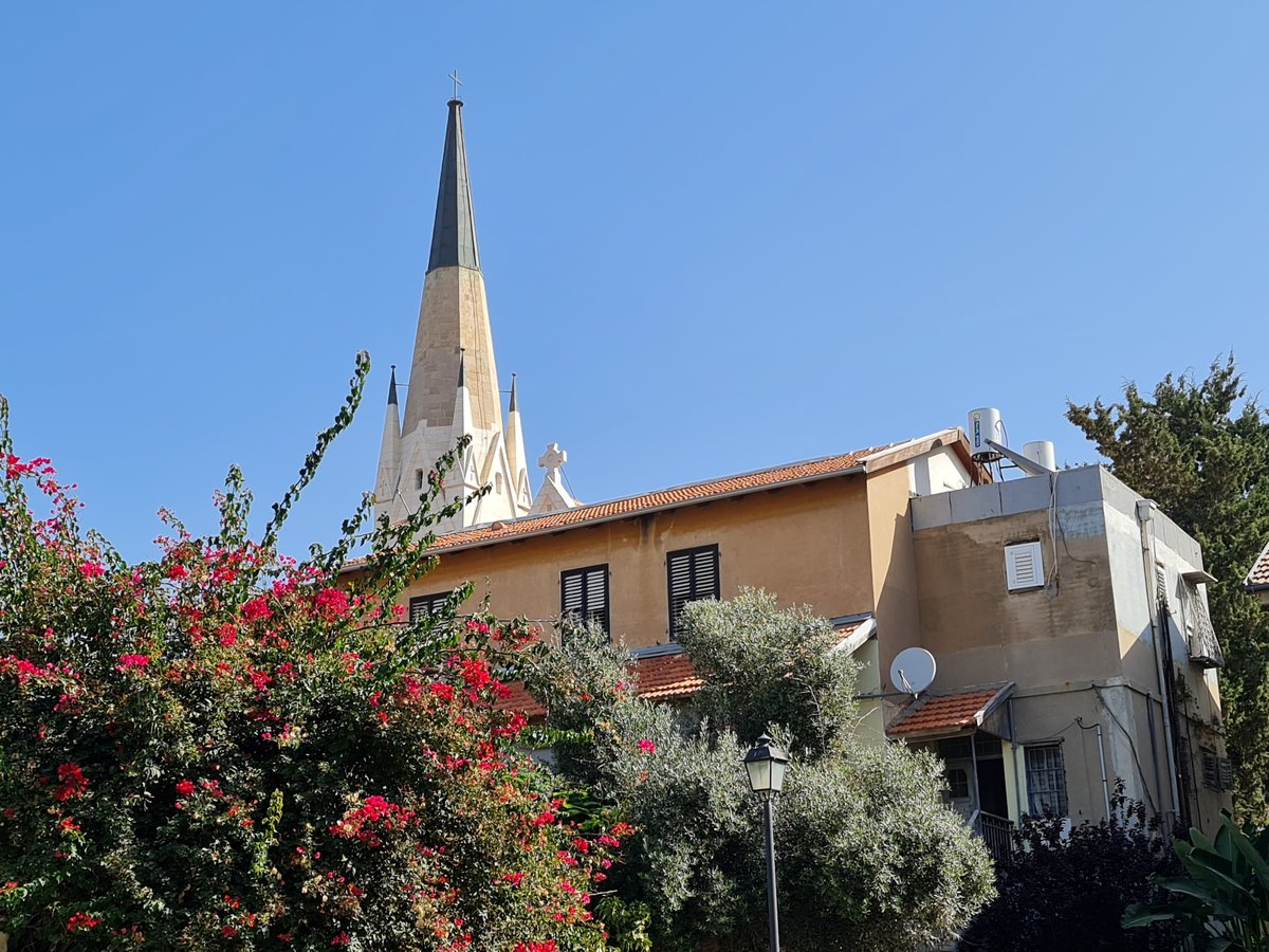 Emanuel Church in Jaffa exterior view