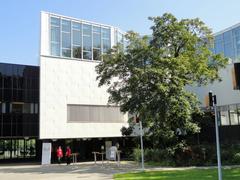 Finlandia Hall in Helsinki, Finland with modern architectural design
