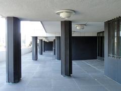 Finlandia Hall in Helsinki, Finland with modern architectural design under clear sky