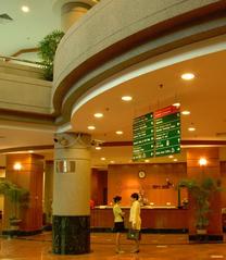 GIMC lobby interior with modern design and seating area