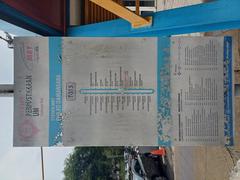 Bus stop KL1109 Perpustakaan UM in Kuala Lumpur Malaysia