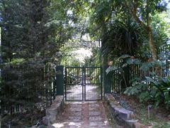 Entrance to Rimba Ilmu Botanical Gardens at University of Malaya, Kuala Lumpur