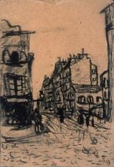 Painting of a street in Paris by Albert Marquet