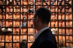 Prime Minister Mateusz Morawiecki visiting the Katyn Museum in Warsaw on February 10, 2020