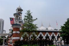 Sultan Abdul Samad Jamek Mosque in Kuala Lumpur