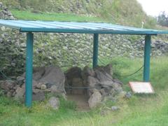 Ancient kiva structure at Cuicuilco archaeological site in Mexico City