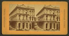Historical image of Savings Union building in San Francisco