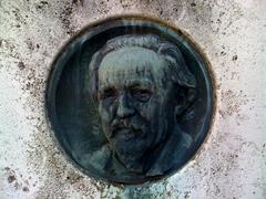 Tomb of Rodolfo Gambini at Alessandria Cemetery detail