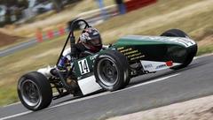 2005 Curtin University of Technology Formula SAE racecar in action