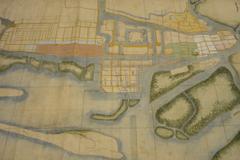 Historical map of Amagasaki Castle town