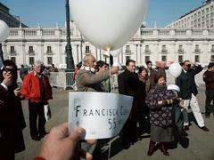 Public demonstration in Santiago, Chile advocating for anti-femicide law in 2007