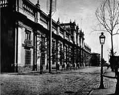 Palacio de La Moneda in Santiago, Chile, presidential palace and government office building in 1901