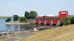Old Iwabuchi Sluice Gate also known as Akasui Gate