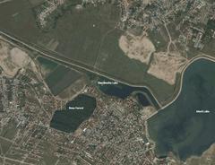 Map of Dambovita Lake from Navsat