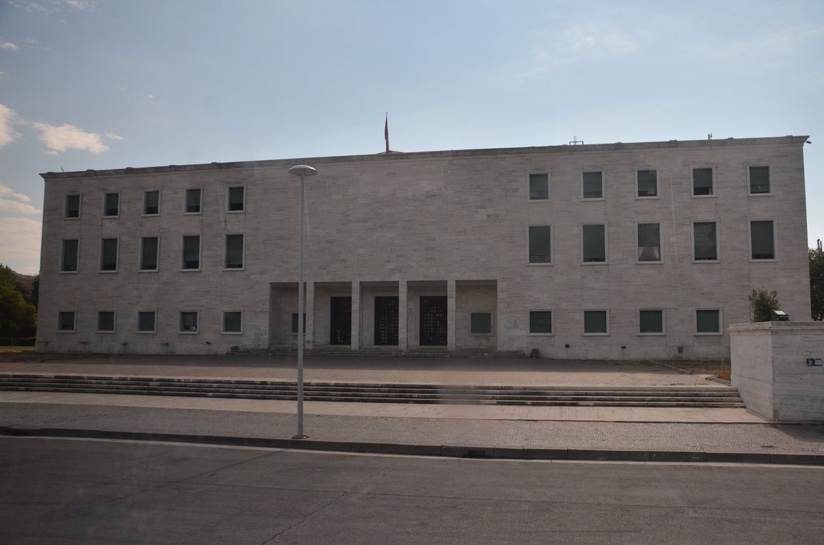 July 2017 in Tirana cityscape