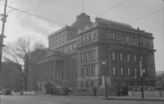Former Montreal Courthouse building on Notre Dame, now used as annex to City Hall