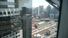 Umeda Sky Building in Osaka with clear blue sky