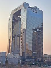Umeda Sky Building in Osaka captured in clear daylight
