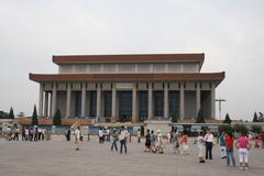Mao Zedong Mausoleum in Beijing viewed during 2007 visit