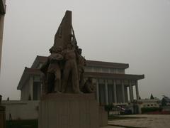 Mao Zedong Mausoleum in Tiananmen Square Beijing