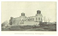 Historical photograph of the Helsinki Astronomical Observatory in 1894