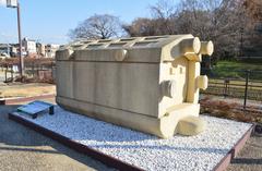 Replica of Nagamochigata Stone Coffin at Tsudo Shiroyama Kofun
