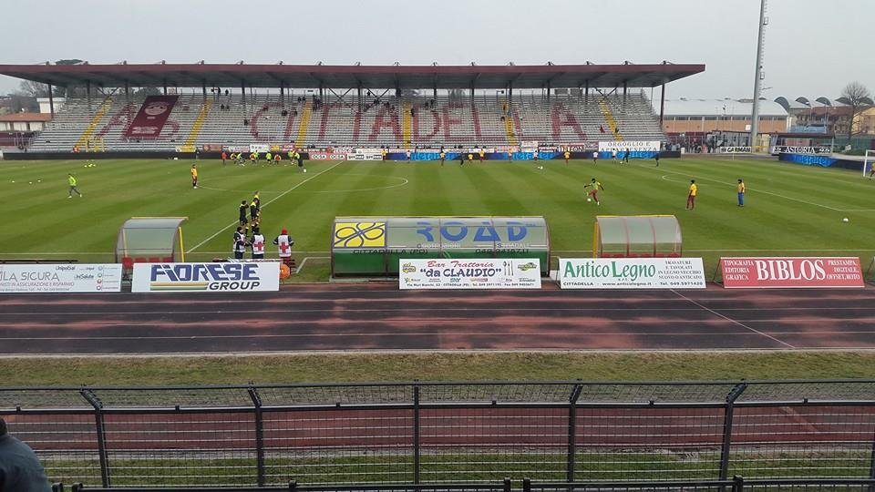 Covered East Stand of Stadio Piercesare Tombolato