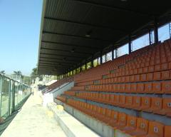 Distinct sector seating of Alberto Picco Stadium in La Spezia Italy