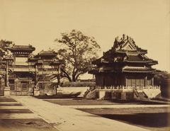 Imperial Winter Palace in Pekin photographed by Felice Beato on October 29, 1860