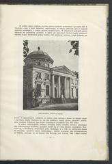 Historic Polish manors and rural palaces illustration from early 20th century travel book
