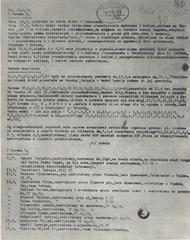 Conspirational report partially encrypted prepared by Władysław Bartoszewski on Polish political prisoners in Nazi prisons Warsaw 1944
