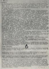 Conspirational report prepared by Władysław Bartoszewski on Polish political prisoners in Nazi prisons in 1944