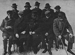 Participants of the Pawiak prisoner rescue operation on April 24, 1906, including commander rotmistrz von Budberg