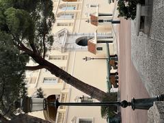 La Palais Princier in Monaco, the official residence of the Prince of Monaco
