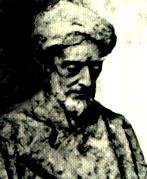Statue of Ibn Gabirol by American sculptor Reed Armstrong in Malaga, 1970