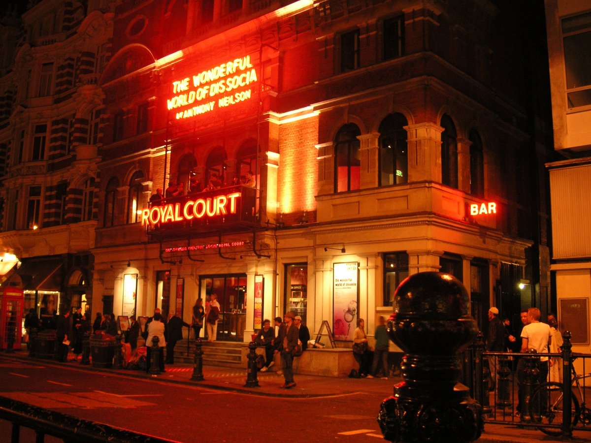 Scene from The Wonderful World of Dissocia play at Royal Court Theatre London