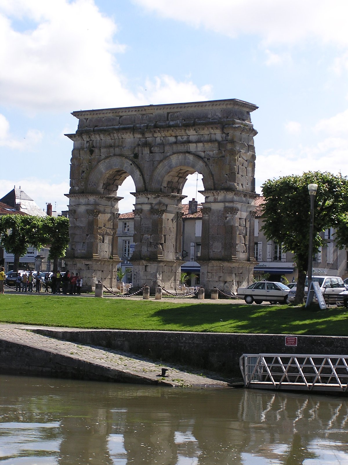 Germanicus Bridge over Charente River in Saintes
