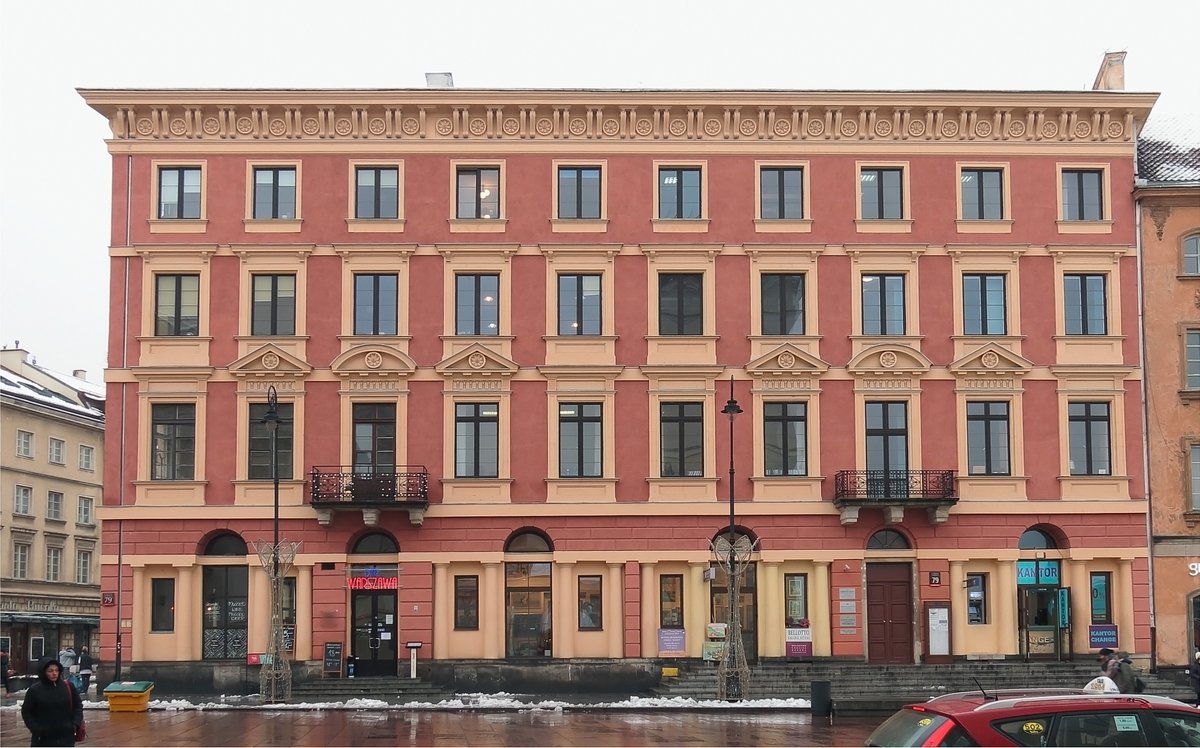 Roesler and Hurtig tenement house in Warsaw