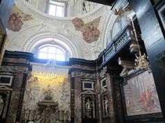 Interior view of the Kasimirkapelle in Vilnius Cathedral