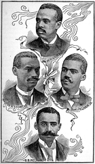 The Detroit Plaindealer newspaper founders group photo